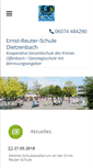 Mobile Screenshot of ernst-reuter-schule.de